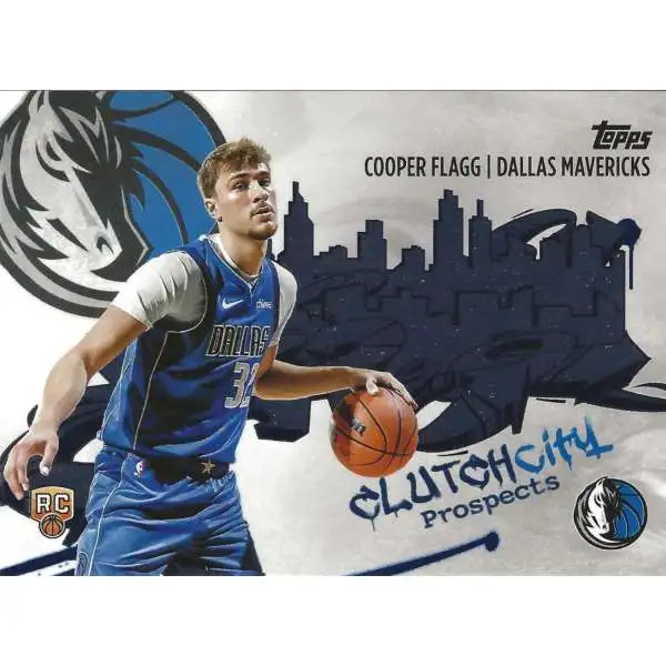 NBA 2025-26 Topps Basketball Clutch City Prospects Cooper Flagg CC-1 [Rookie]