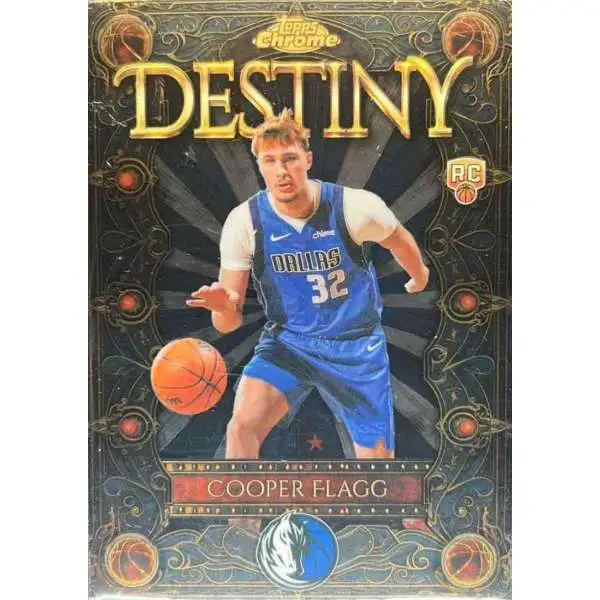 NBA 2025-26 Topps Chrome Destiny Cooper Flagg D-1 [Rookie]
