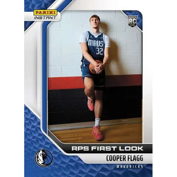 NBA 2025-26 Instant RPS First Look Cooper Flagg RPSFL-16 [Rookie]