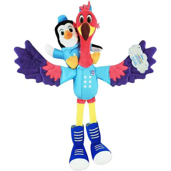 Disney Junior TOTS (Tiny Ones Transport Service) Pip & Freddy Exclusive 20-Inch Flap N Talk Plush [Damaged Package]