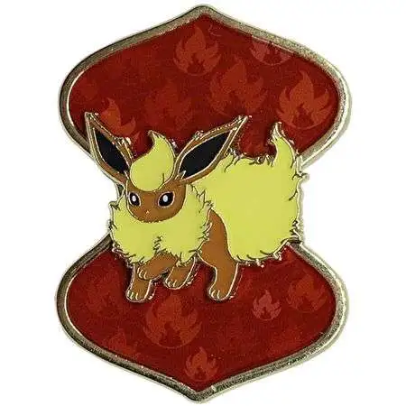 Pokemon Eevee Evolutions Flareon VMAX Premium Collection Metal Pin [Loose]