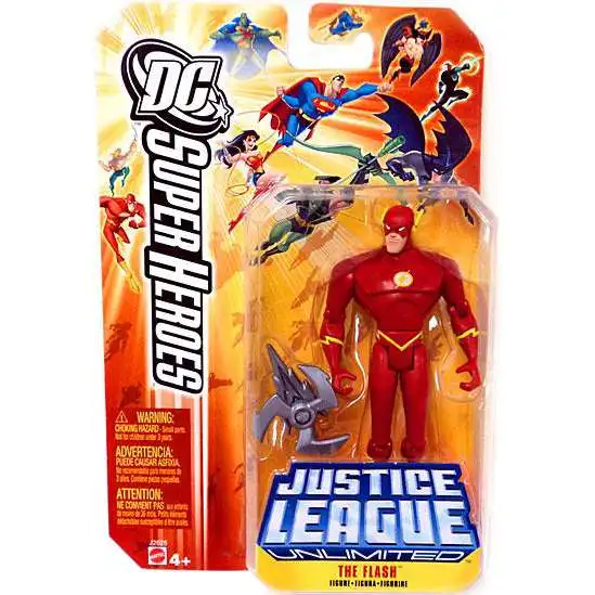 DC Justice League Unlimited Super Heroes The Flash Action Figure