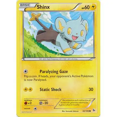 Pokemon Trading Card Game XY Flashfire Common Shinx #32