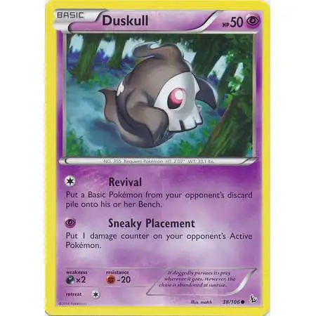 Pokemon Trading Card Game XY Flashfire Common Duskull #38