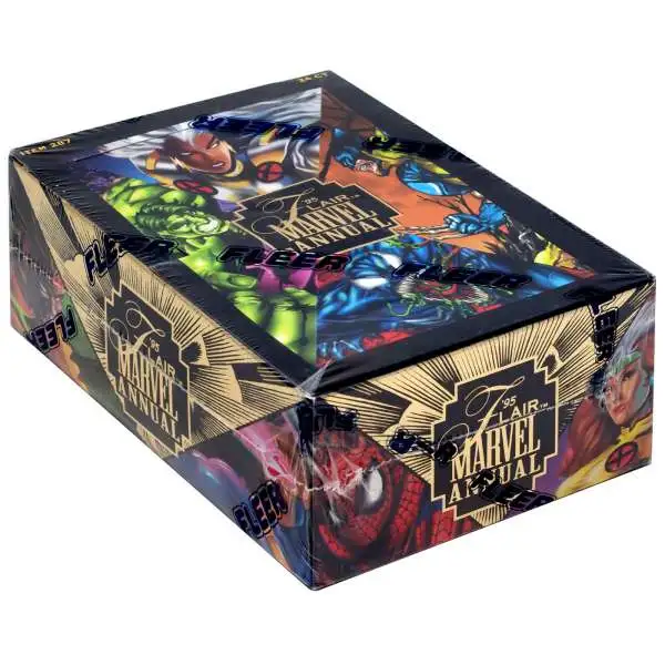 Marvel 1995 Flair Annual Trading Card Box [24 Packs]