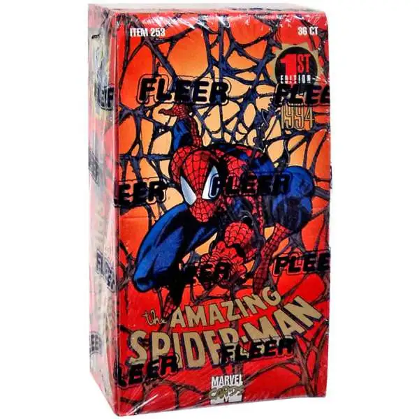 Marvel The Amazing Spider-Man Trading Card Box 1st Edition, 36