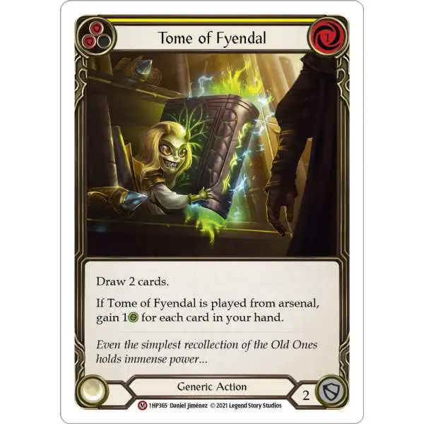 Flesh and Blood Trading Card Game History Pack 1 Majestic Tome of Fyendal #1HP365
