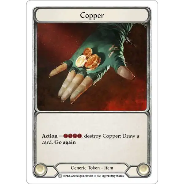 Flesh and Blood Trading Card Game History Pack 1 Common Copper #1HP426