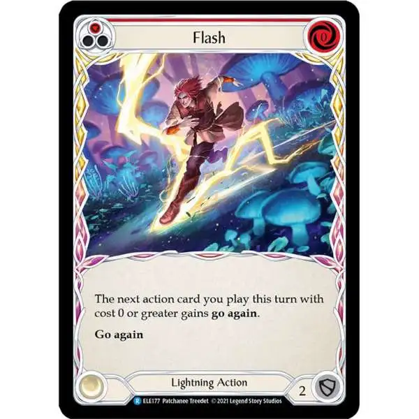 Flesh and Blood Trading Card Game Tales of Aria Rare Flash ELE177 [Red]