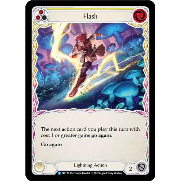 Flesh and Blood Trading Card Game Tales of Aria Rare Flash ELE178 [Yellow]