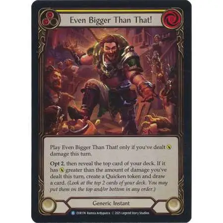 Flesh and Blood Trading Card Game Everfest Single Card Rare Even