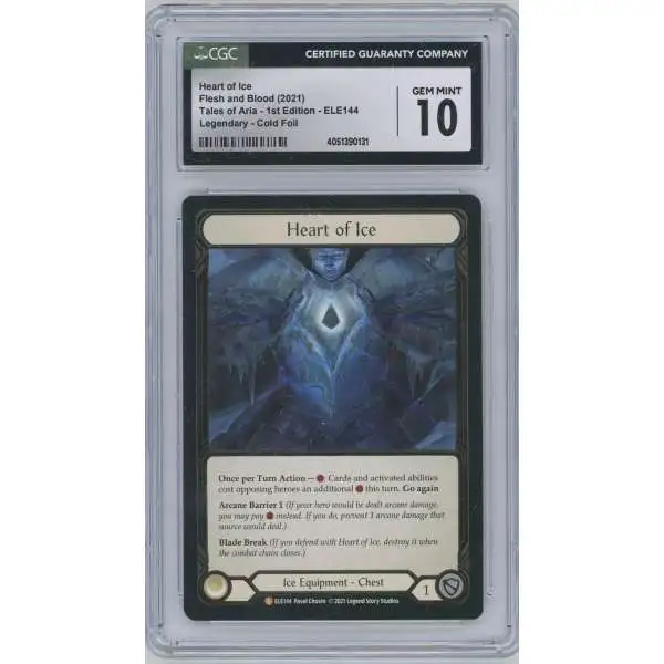 Flesh and Blood Trading Card Game Tales of Aria Heart of Ice Cold