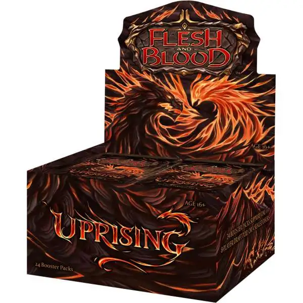 Flesh and Blood Trading Card Game Uprising DISPLAY Box [8 Decks]