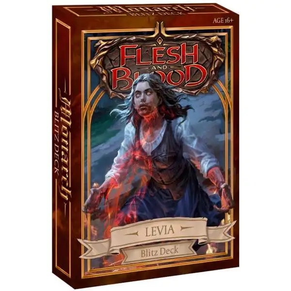 Flesh and Blood Trading Card Game Levia Blitz Deck