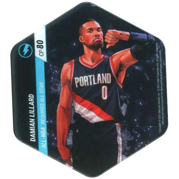 NBA FLEX 2022 Damian Lillard All-NBA Player Flexagon