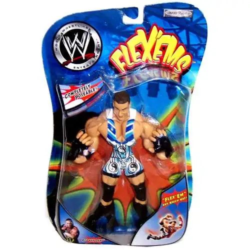 WWE Wrestling Flex'ems Series 3 Rob Van Dam Action Figure [Damaged Package]