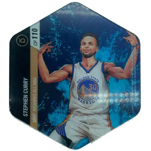 NBA FLEX Series 2 MVP Steph Curry Player Flexagon [For collectible purchases only. The FLEX App may not be downloadable or functioning. ]