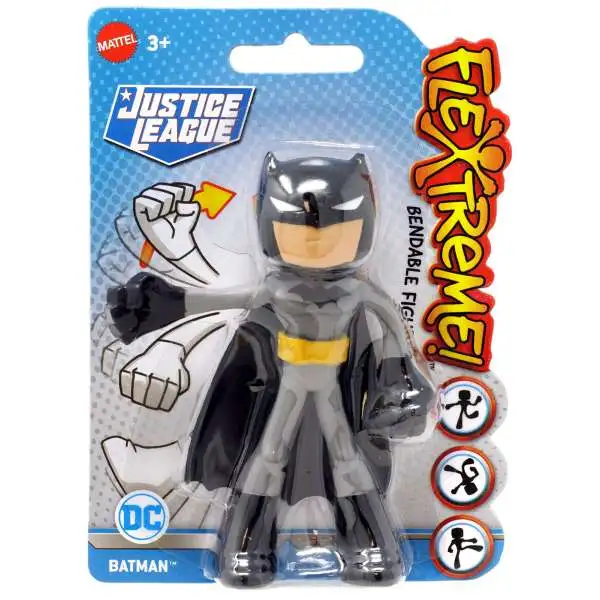 DC Justice League Flextreme Batman Action Figure [Black]