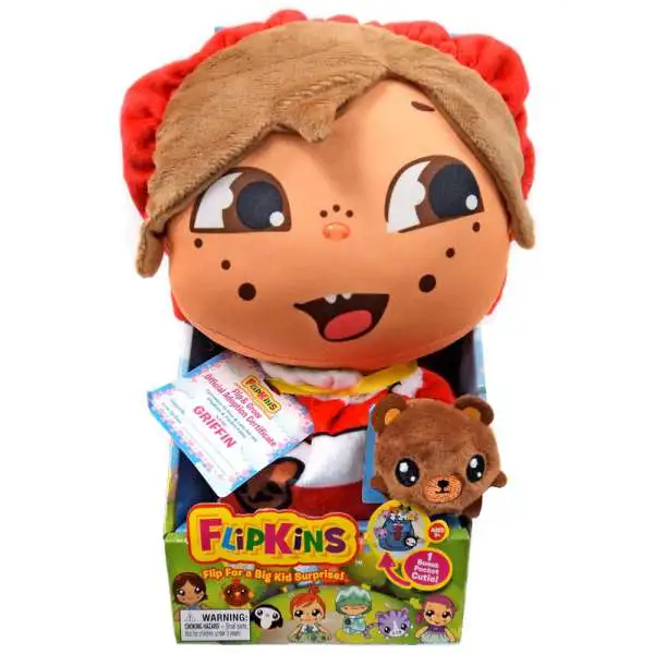Flipkins Pocket Cuties Griffin 8-Inch Plush Doll