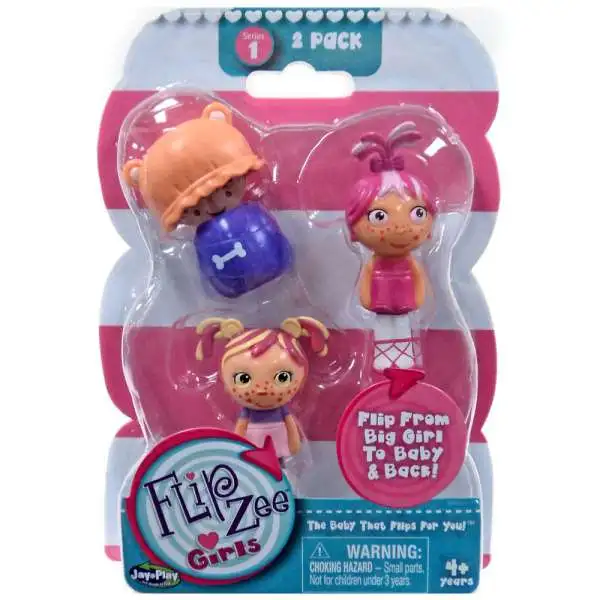 FlipZee! FlipZee Girls! Series 1 Mini Figure 2-Pack [Style 5]