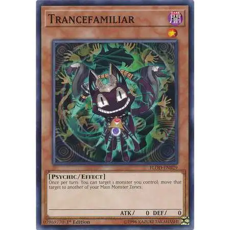 YuGiOh Flames of Destruction Common Trancefamiliar FLOD-EN029