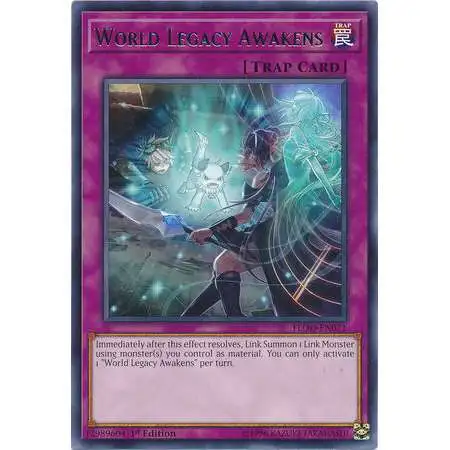 YuGiOh Flames of Destruction Rare World Legacy Awakens FLOD-EN071