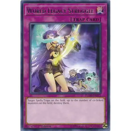 YuGiOh Flames of Destruction Rare World Legacy Struggle FLOD-EN072
