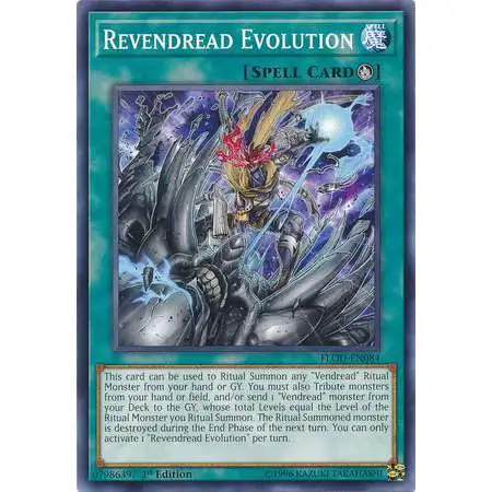 YuGiOh Flames of Destruction Common Revendread Evolution FLOD-EN084