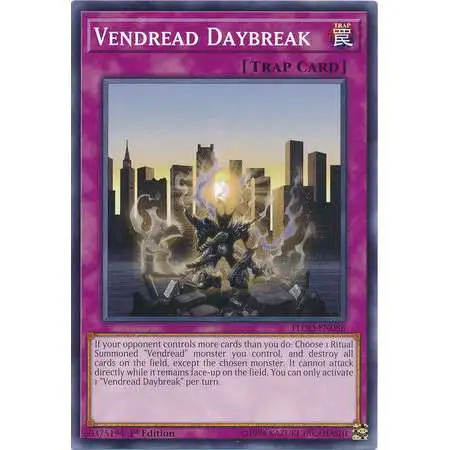YuGiOh Flames of Destruction Common Vendread Daybreak FLOD-EN086