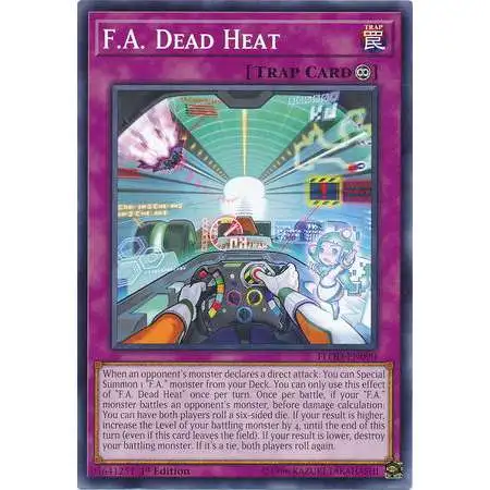 YuGiOh Flames of Destruction Common F.A. Dead Heat FLOD-EN090