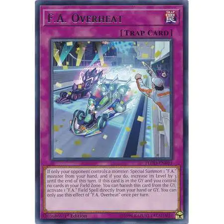 YuGiOh Flames of Destruction Rare F.A. Overheat FLOD-EN091
