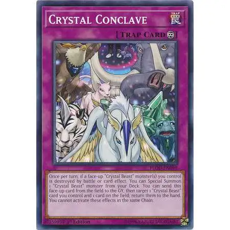 Yugioh Structure Deck Legend Of The Crystal Beasts Single Card Common Crystal Conclave Sdcb En036 Toywiz