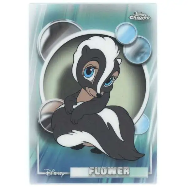 Disney 2026 Chrome Refractor Flower #9