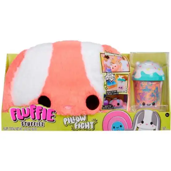 Fluffie Stuffiez Pillow Fight Bunny Figure