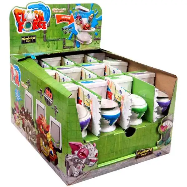 Flush Force Number 2 Mini Figure Mystery Box [24 Packs]