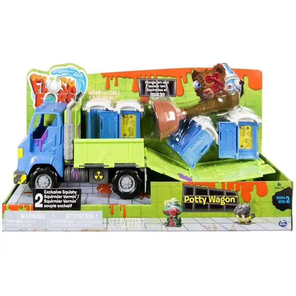 Flush Force Series 2 Potty Wagon Playset