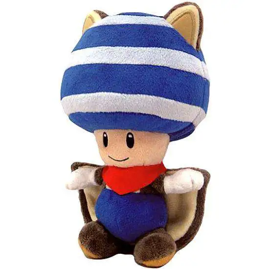 Super Mario Flying Squirrel Toad 8-Inch Plush [Blue] (Pre-Order ships January)