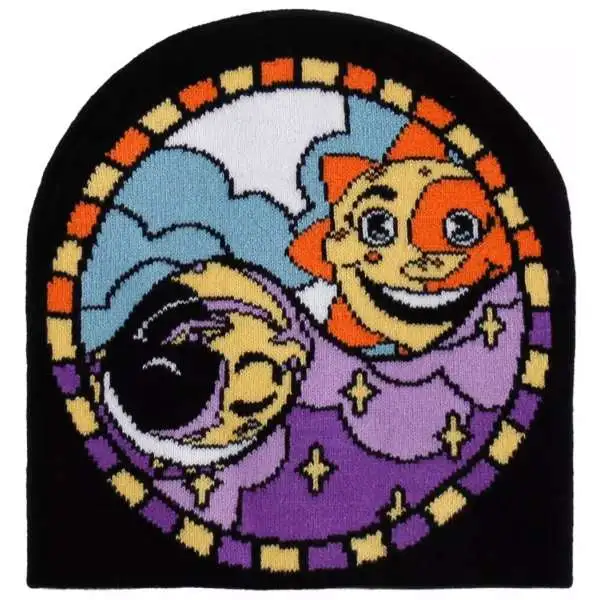 Five Nights at Freddy's Sun & Moon Glass Double-Sided Beanie