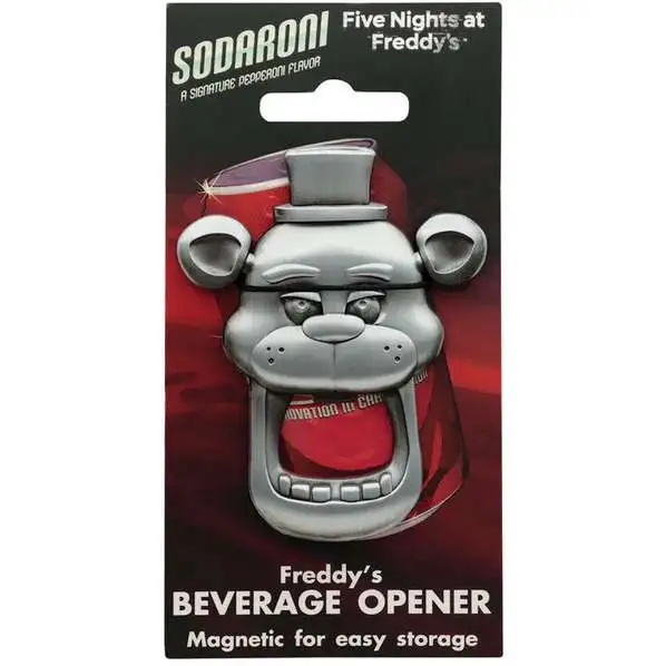 Five Nights at Freddy's Metal Bottle Opener