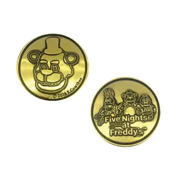 NECA Five Nights at Freddy's Fazbear's Token Collectible Arcade Token