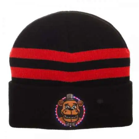 Five Nights at Freddy's Fiber Optic Light-Up Beanie Hat Apparel