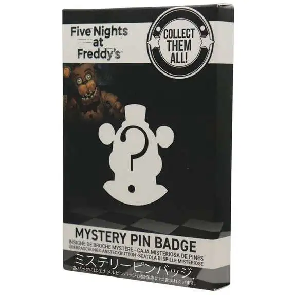 Five Nights at Freddy's Metal Pin Mystery Pack [1 RANDOM Pin]