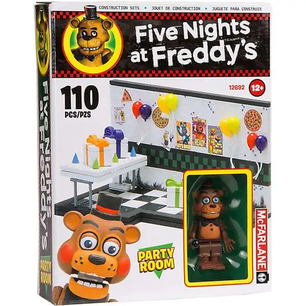McFarlane Toys Five Nights at Freddy's Party Room Construction Set [Toy Freddy]