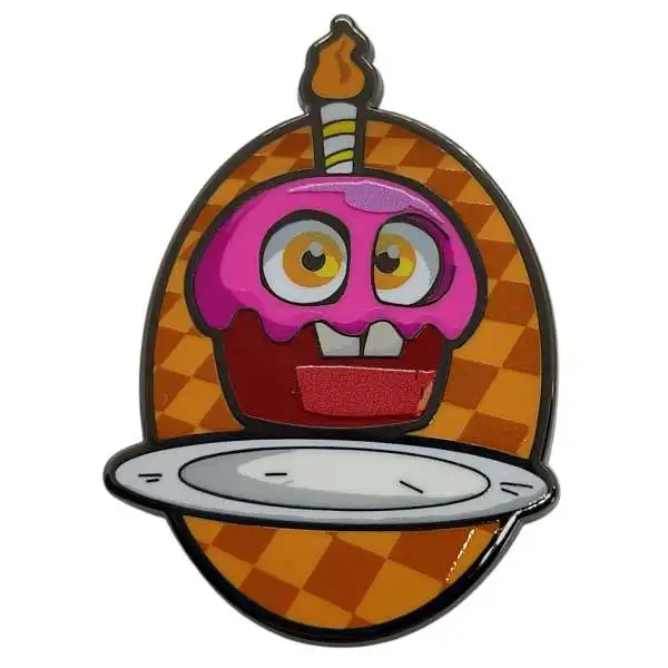 Five Nights at Freddy's Cupcake Metal Pin [Loose]