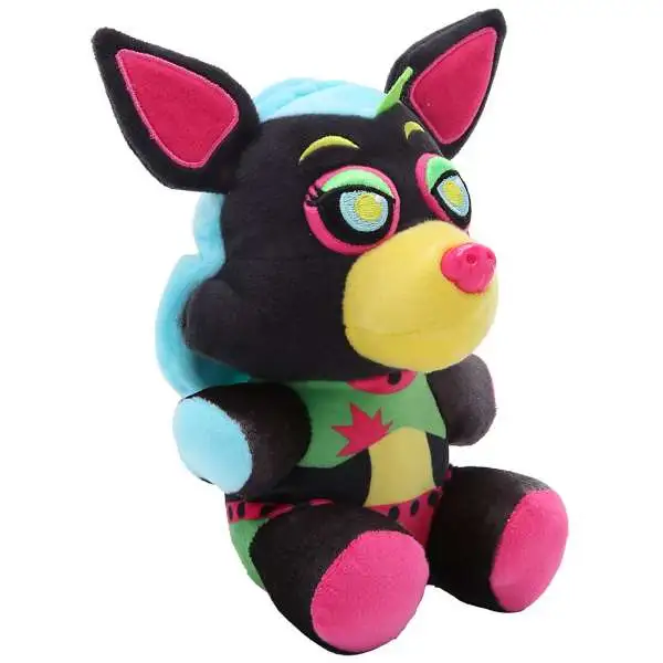 Funko Five Nights at Freddy's Security Breach Blacklight Roxanne Wolf Exclusive 8-Inch Plush
