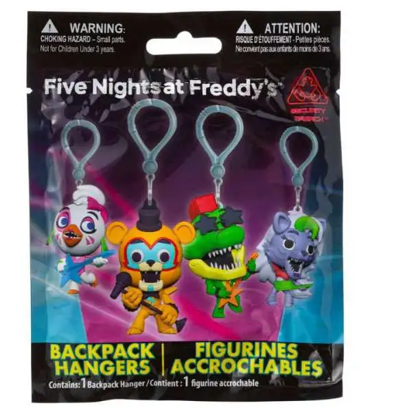 Five Nights At Freddy's Backpack Hangers Series 2 Blind Bag