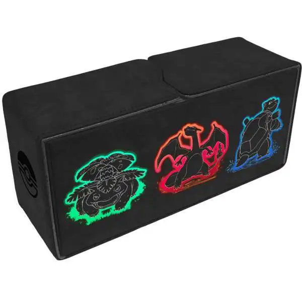 Ultra Pro Trading Card Game Foil Pokemon Neon Kanto Alcove Vault Deck Box [Venusaur, Charizard & Blastoise] (Pre-Order ships January)