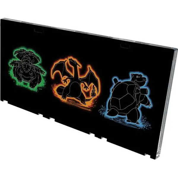 Ultra Pro Trading Card Game Foil Pokemon Neon Kanto One Touch Edge 3-Card [Venusaur, Charizard & Blastoise] (Pre-Order ships January)