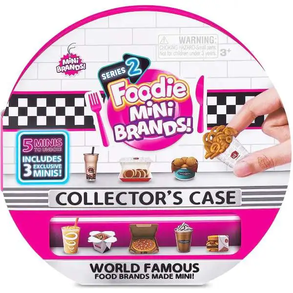 5 Surprise Mini Brands! Foodie Series 2 Mystery Pack