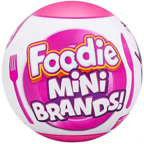 5 Surprise Mini Brands! Foodie Series 1 Mystery Pack